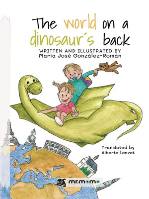 cover image of The world on a dinosaur´s back